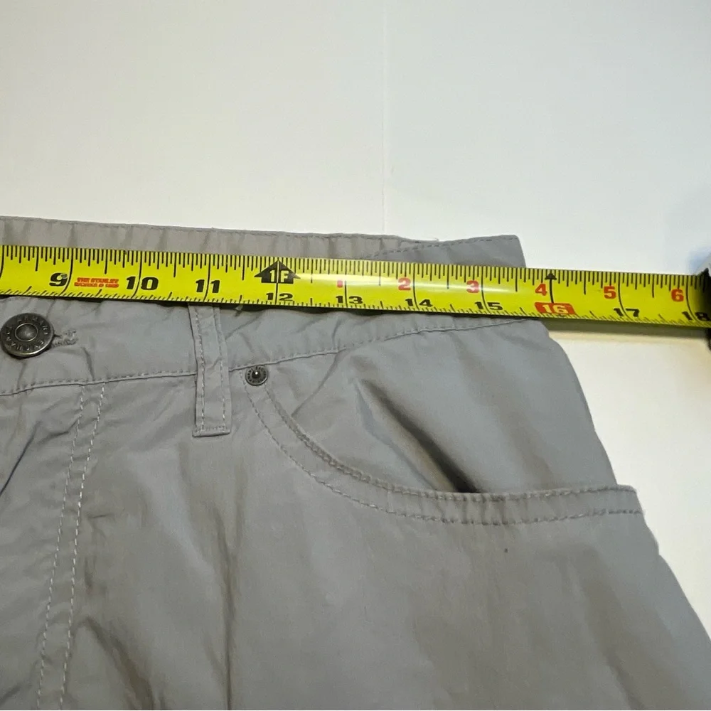Armani Exchange A|X Mens Gray Flat Front Dress Straight Pants Sz 31 Lightweight - Picture 6 of 10